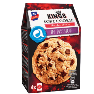 Allatini Soft kings cookies chocolate 180g