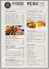 Menu design 1