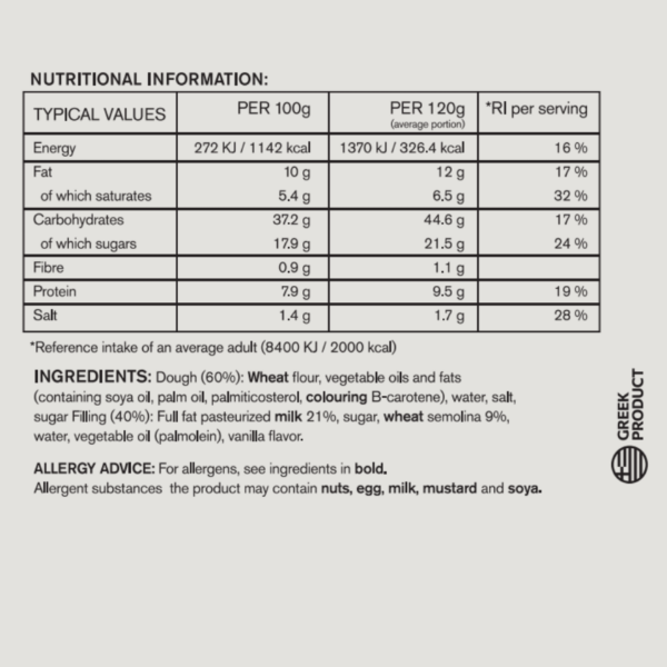 7ATE9 Custard Cream Pie 560g