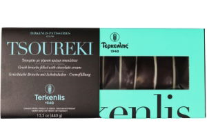 Tsoureki chocolate cream dark coating filled 440g